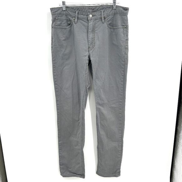 LEVI'S Men's 511 Gray Slim Fit Stretch Casual Jeans Size 36 x 34 - Picture 1 of 8